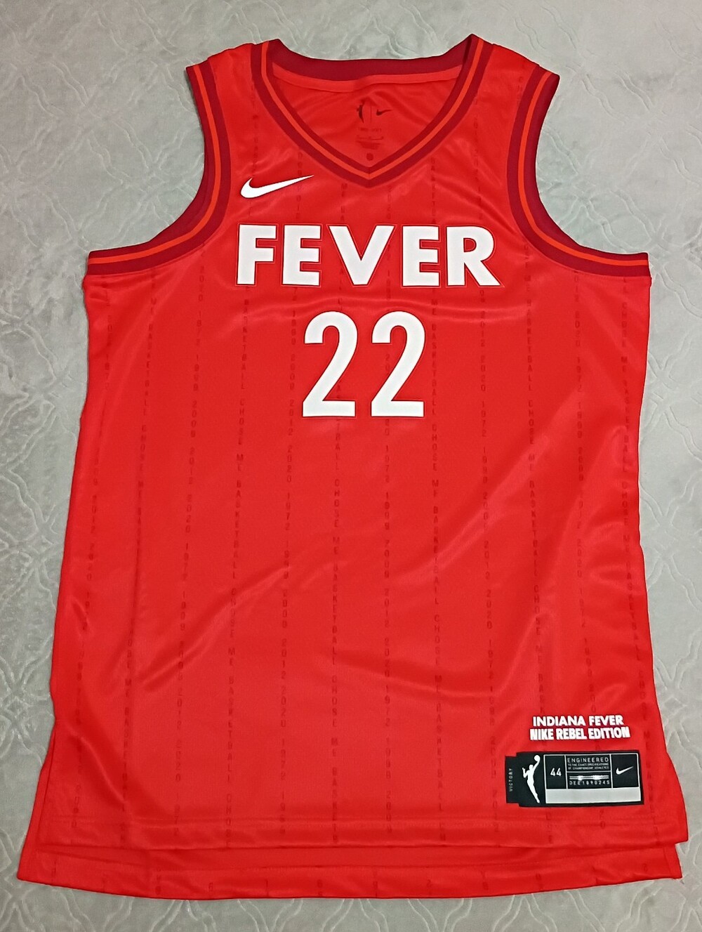 WNBA Nike Caitlin Clark Indiana Fever Women's Jersey Red White Size MEDIUM